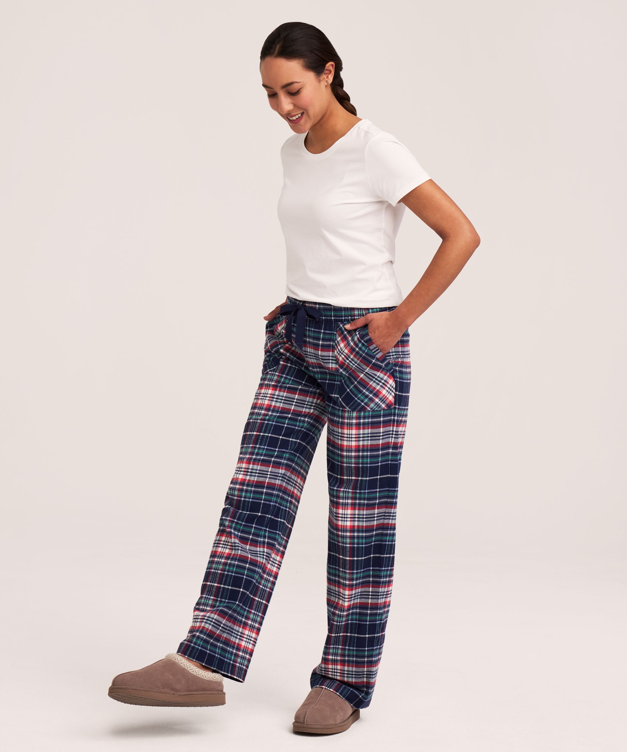 Pantalon en flanelle pour femmes, Denver Hayes