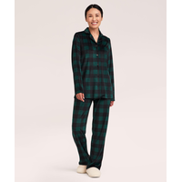 Denver Hayes Women's 2 Piece Brushed Micro Plush Pyjama Set