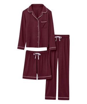 Denver Hayes Women's 3 Piece Pyjama Set