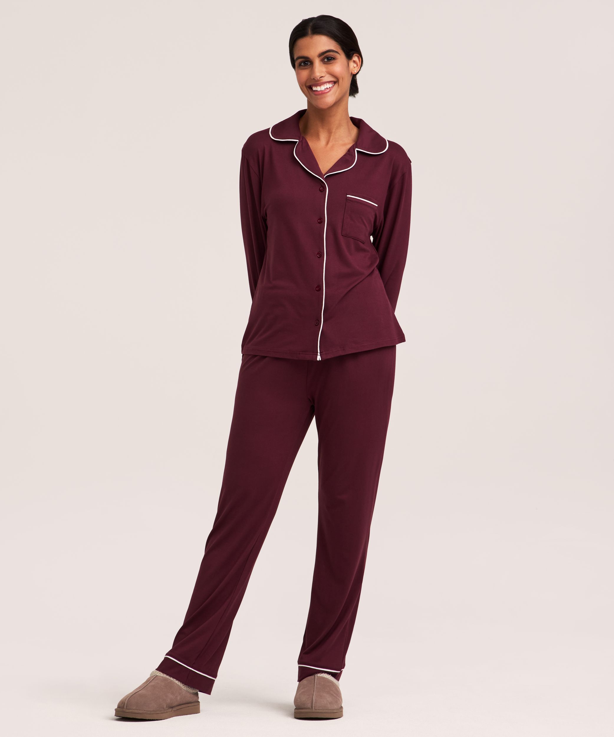 Ensemble de pyjama 3&nbsp;pièces pour femmes, Denver Hayes