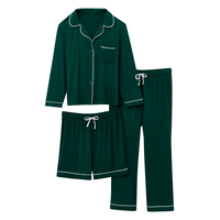 Denver Hayes Women's 3 Piece Pyjama Set