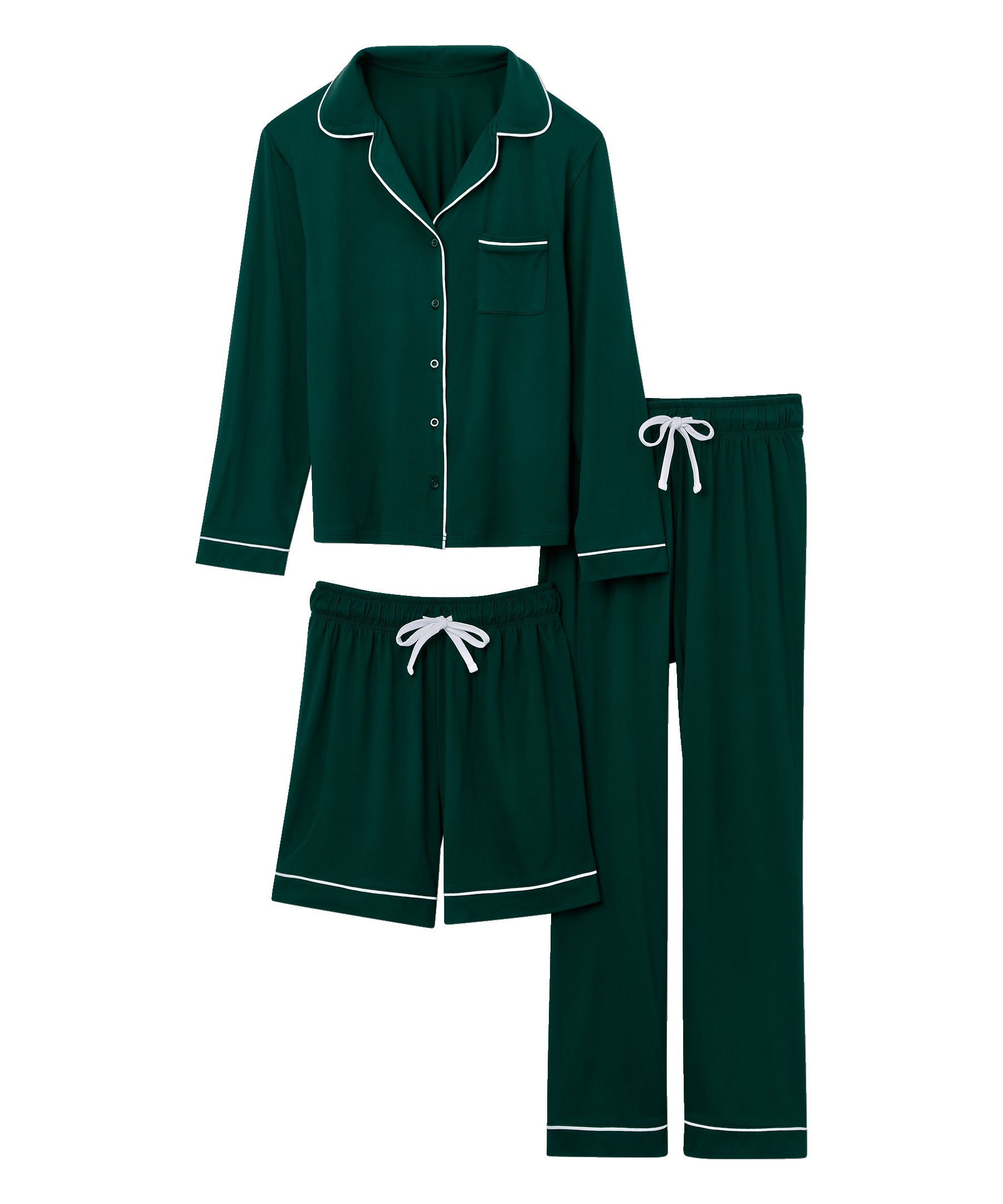 Ensemble de pyjama 3&nbsp;pièces pour femmes, Denver Hayes
