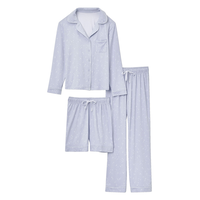 Denver Hayes Women's 3 Piece Pyjama Set