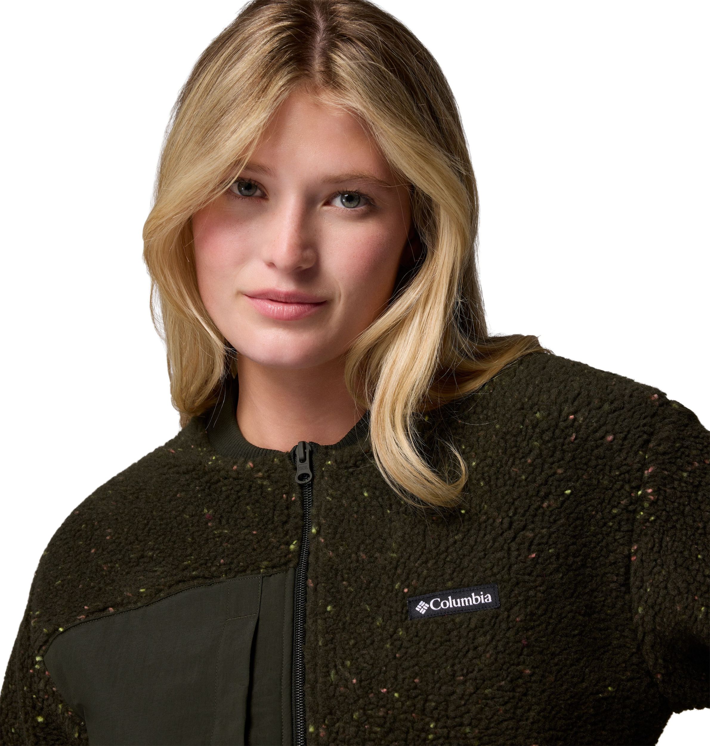 Columbia Women's Fleece Bomber Full Zip