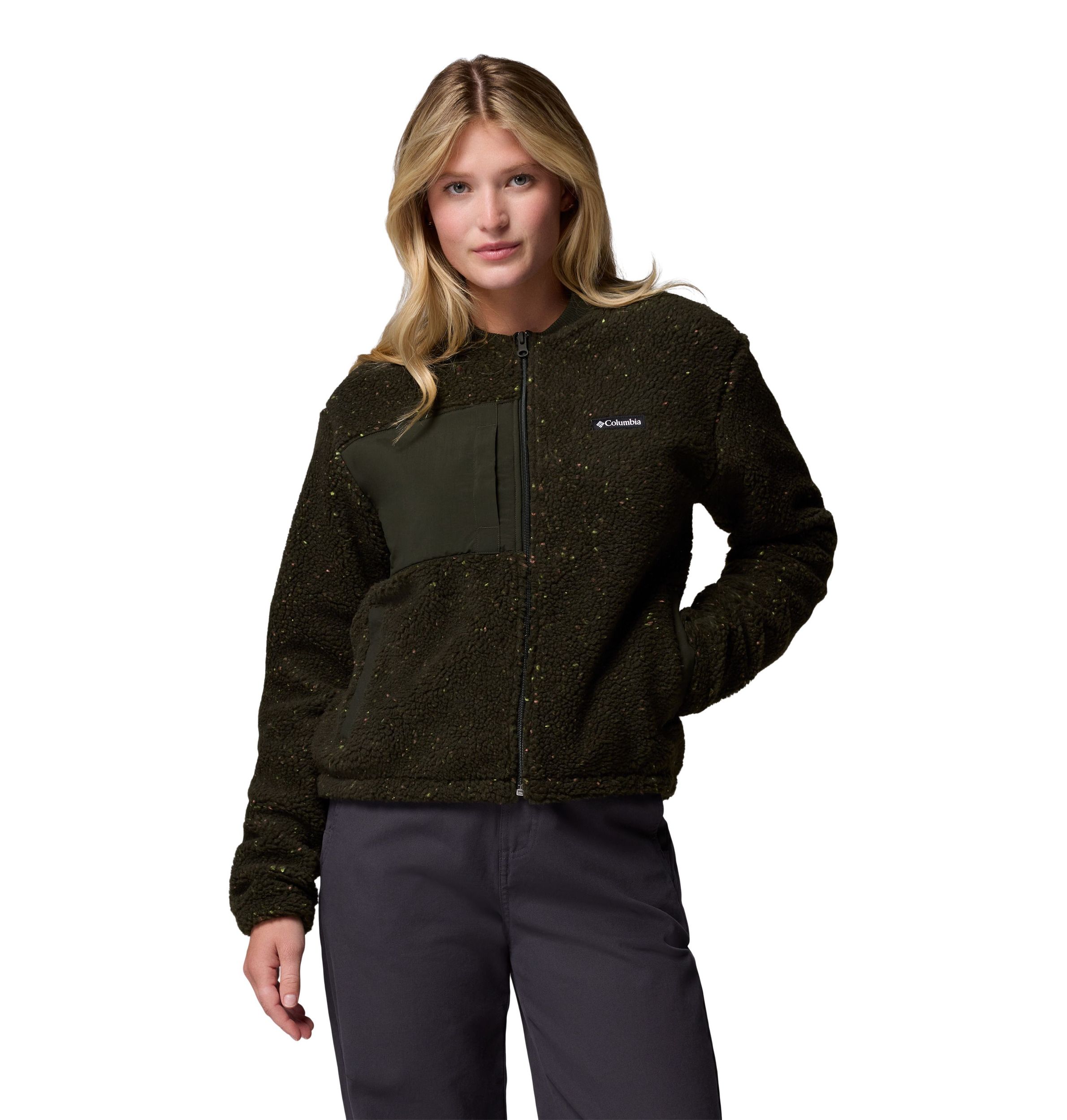 Columbia Women's Fleece Bomber Full Zip