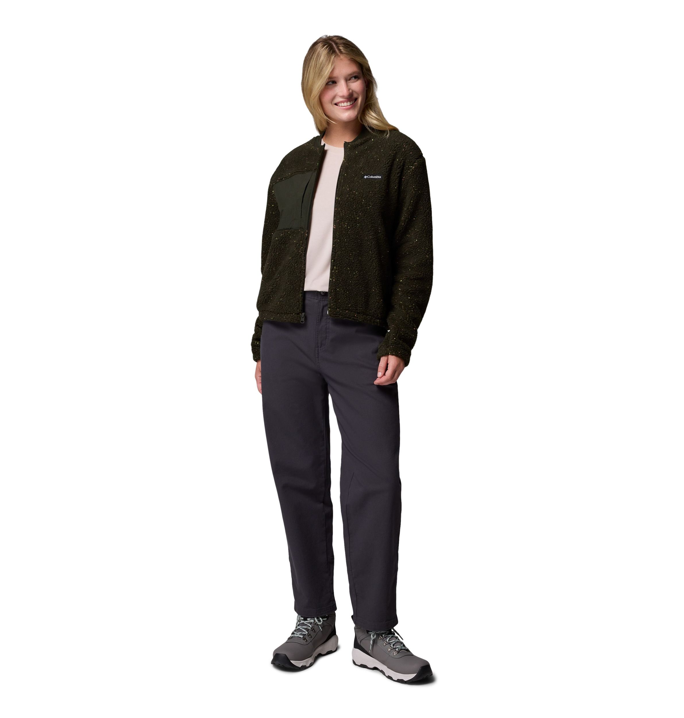 Columbia Women's Fleece Bomber Full Zip