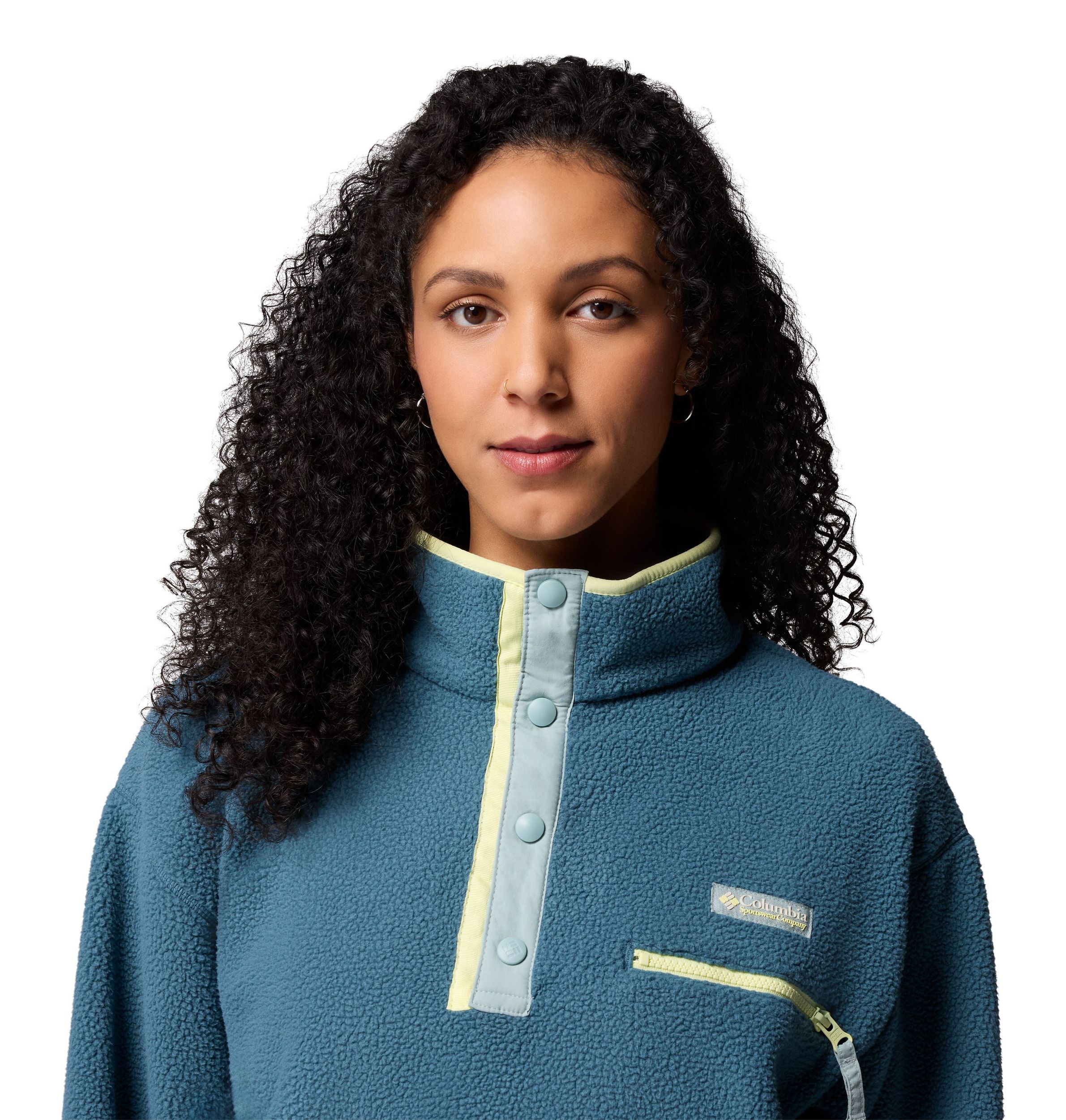 Columbia Women's Helvetia™ Ii Printed Cropped Fleece Top