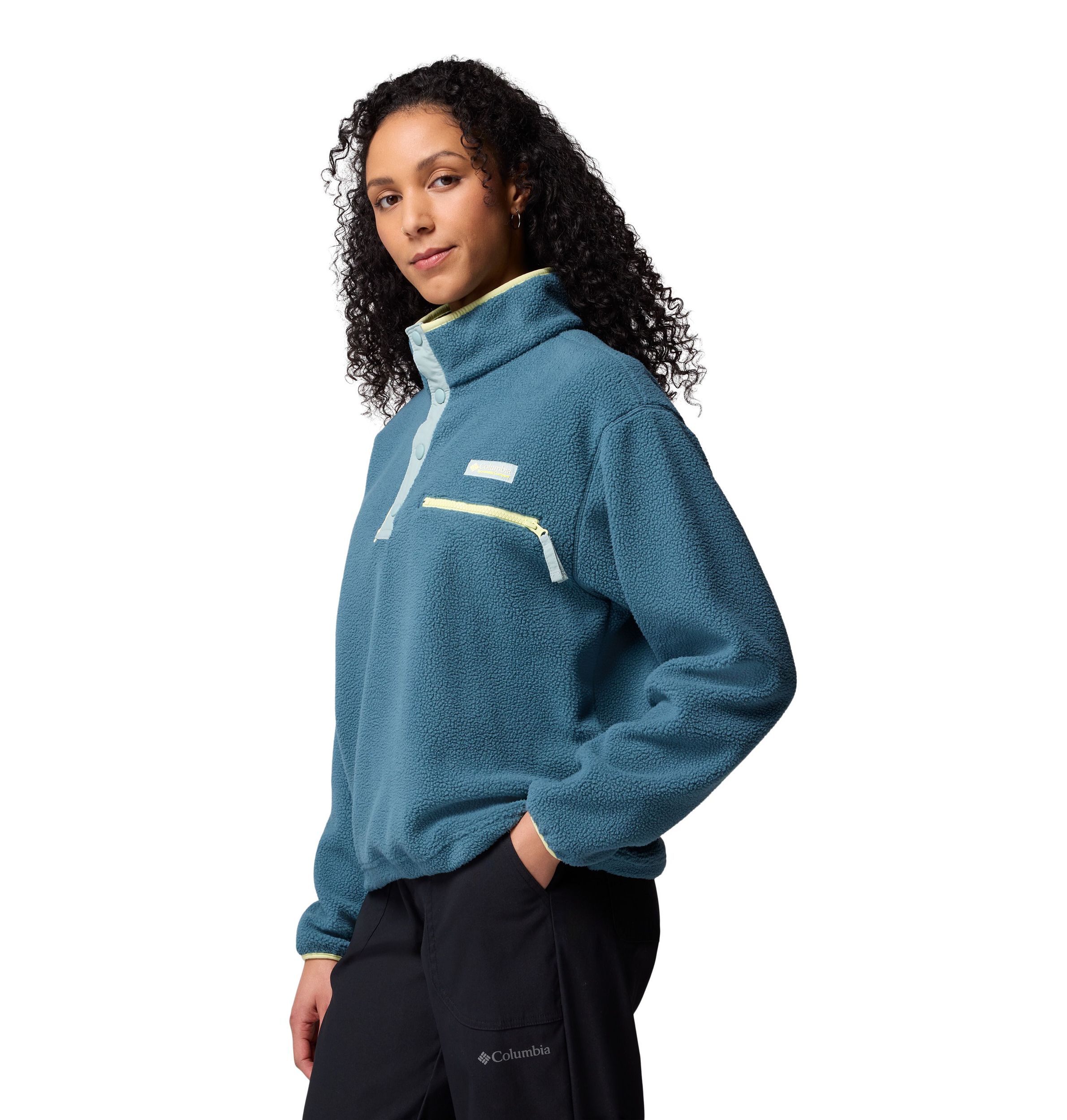 Columbia Women's Helvetia™ Ii Printed Cropped Fleece Top