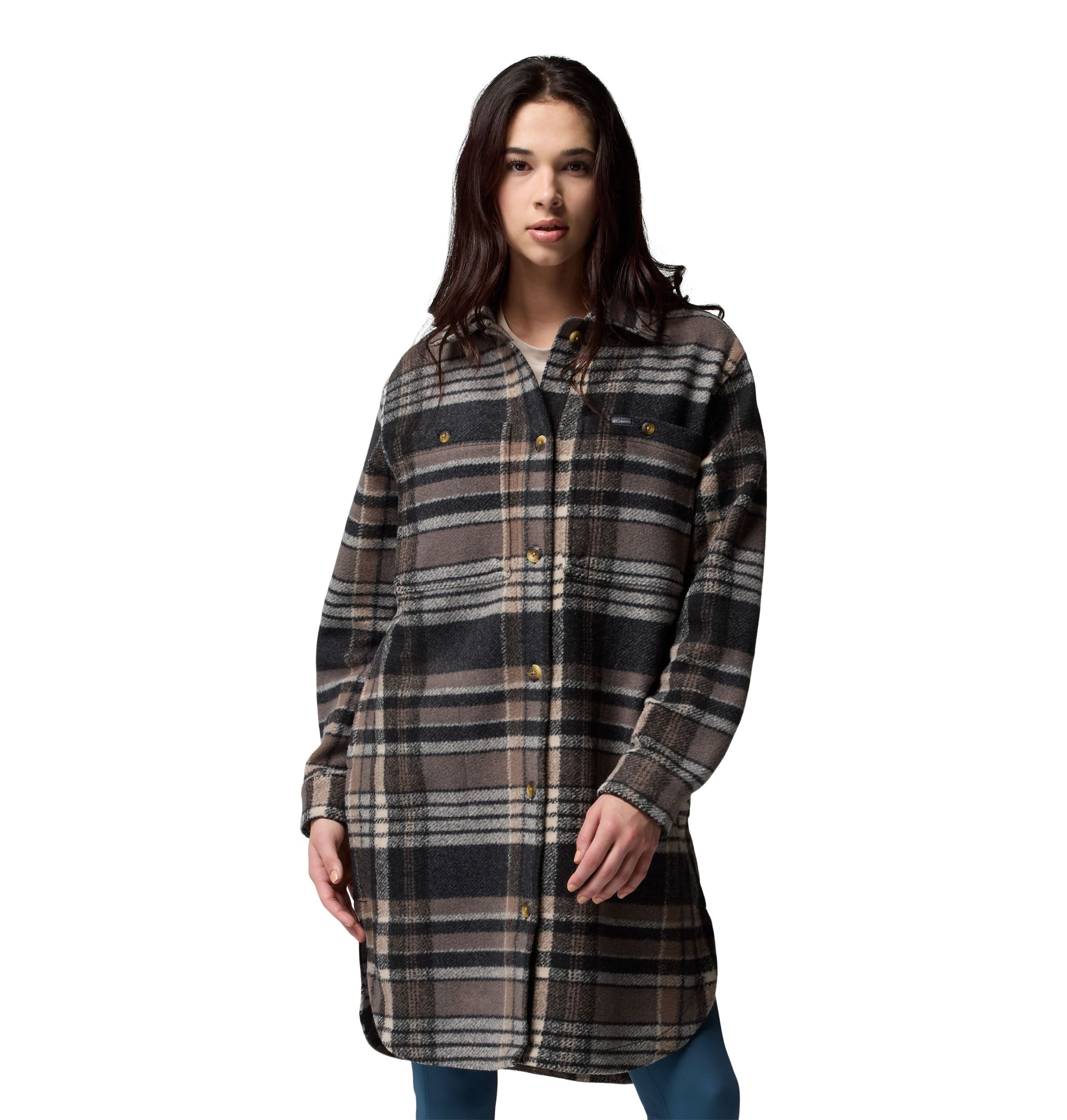 Manteau long en molleton pour femmes, Wildest Venture, Columbia