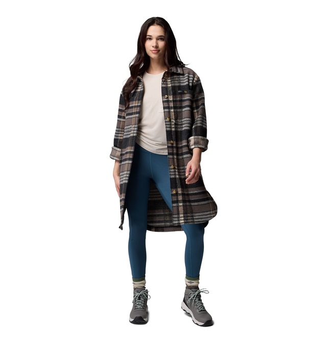 Manteau long en molleton pour femmes, Wildest Venture, Columbia