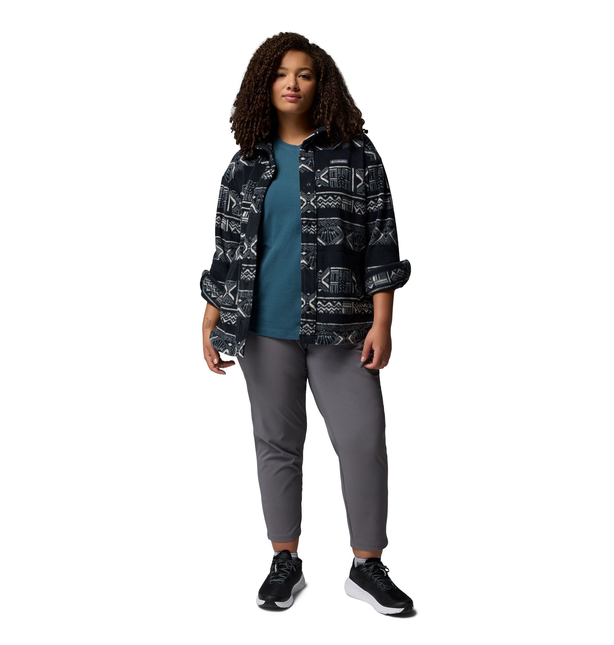 Chemise-veste en molleton pour femmes, Benton Springs, Columbia