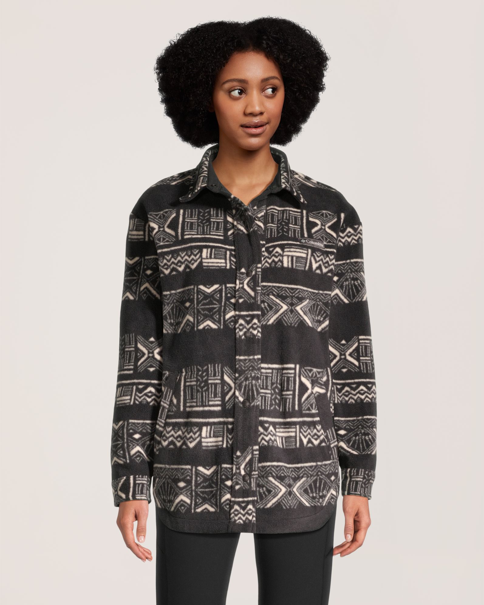 Chemise-veste en molleton pour femmes, Benton Springs, Columbia