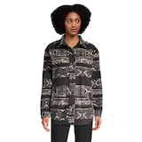 Chemise-veste en molleton pour femmes, Benton Springs, Columbia Front_Flat