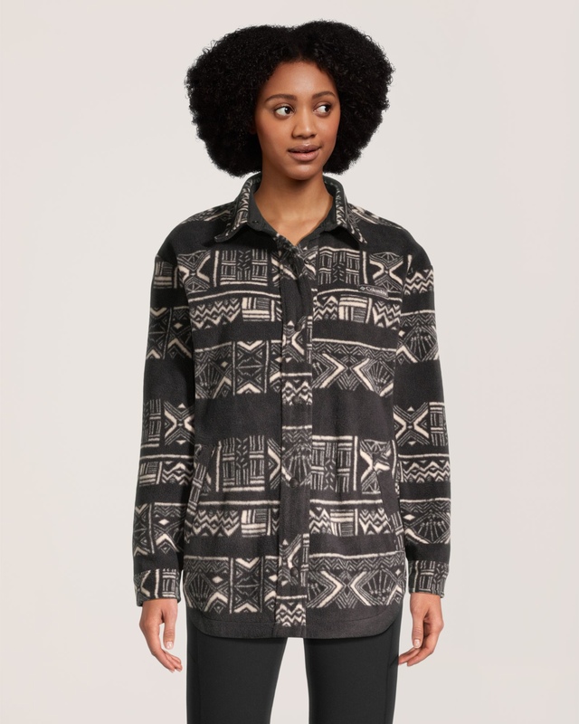 Chemise-veste en molleton pour femmes, Benton Springs, Columbia