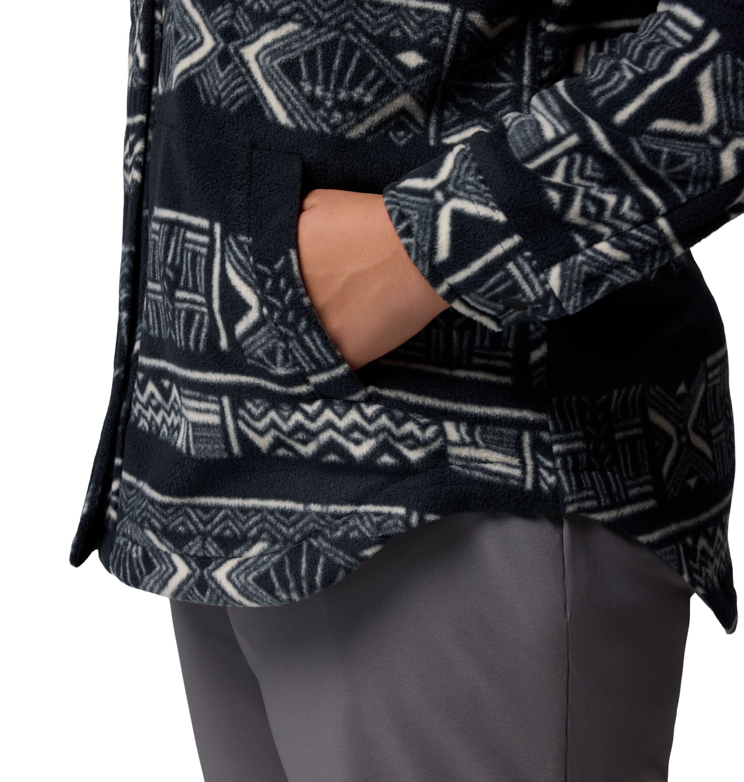 Chemise-veste en molleton pour femmes, Benton Springs, Columbia