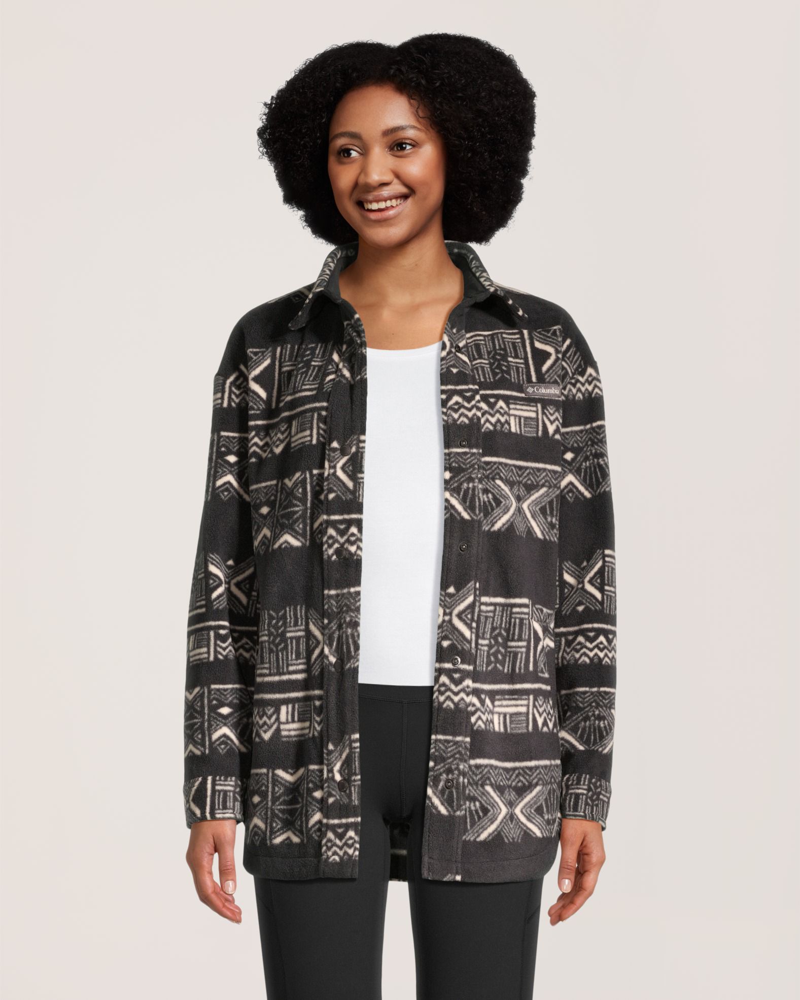 Chemise-veste en molleton pour femmes, Benton Springs, Columbia