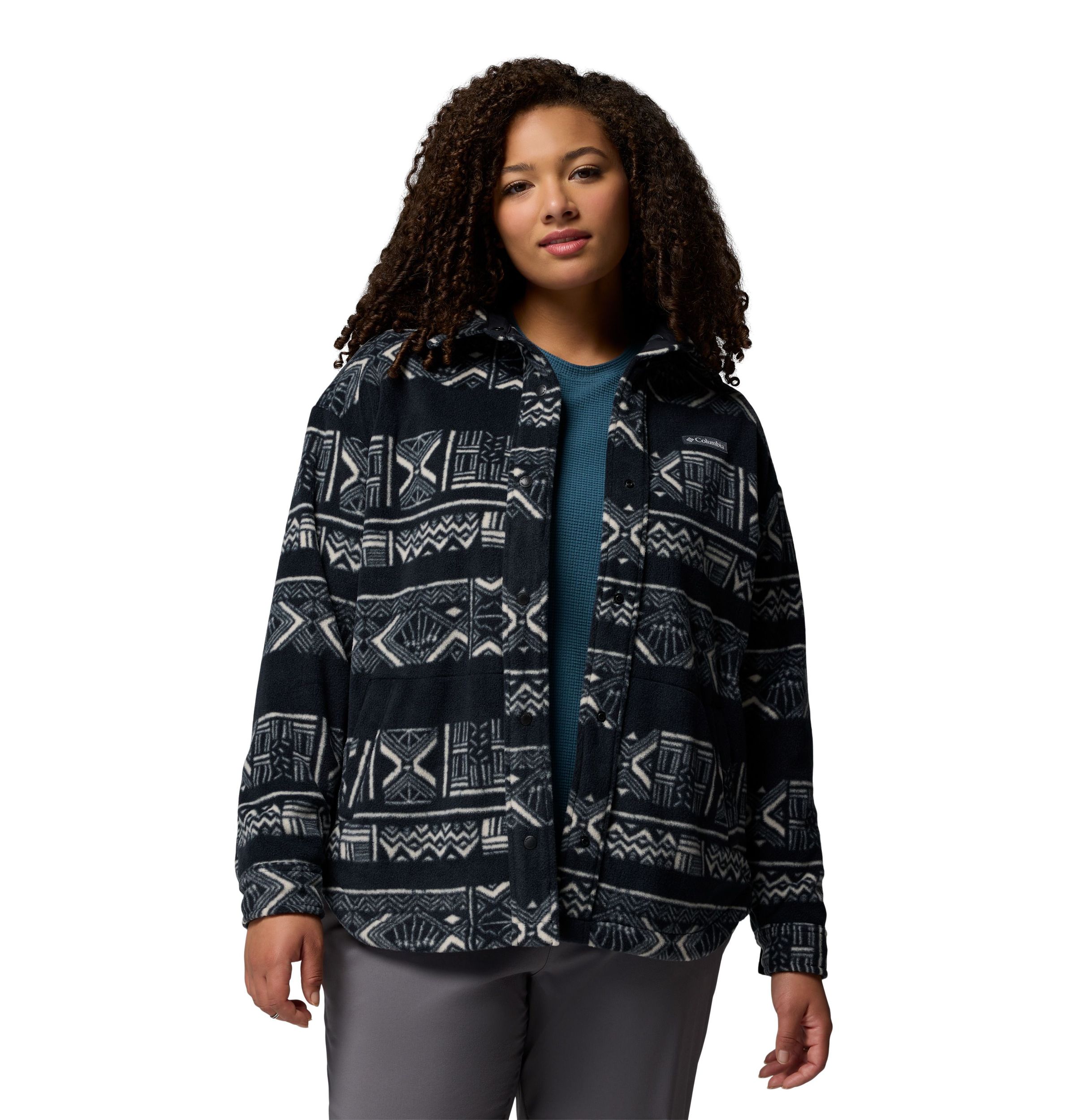 Chemise-veste en molleton pour femmes, Benton Springs, Columbia