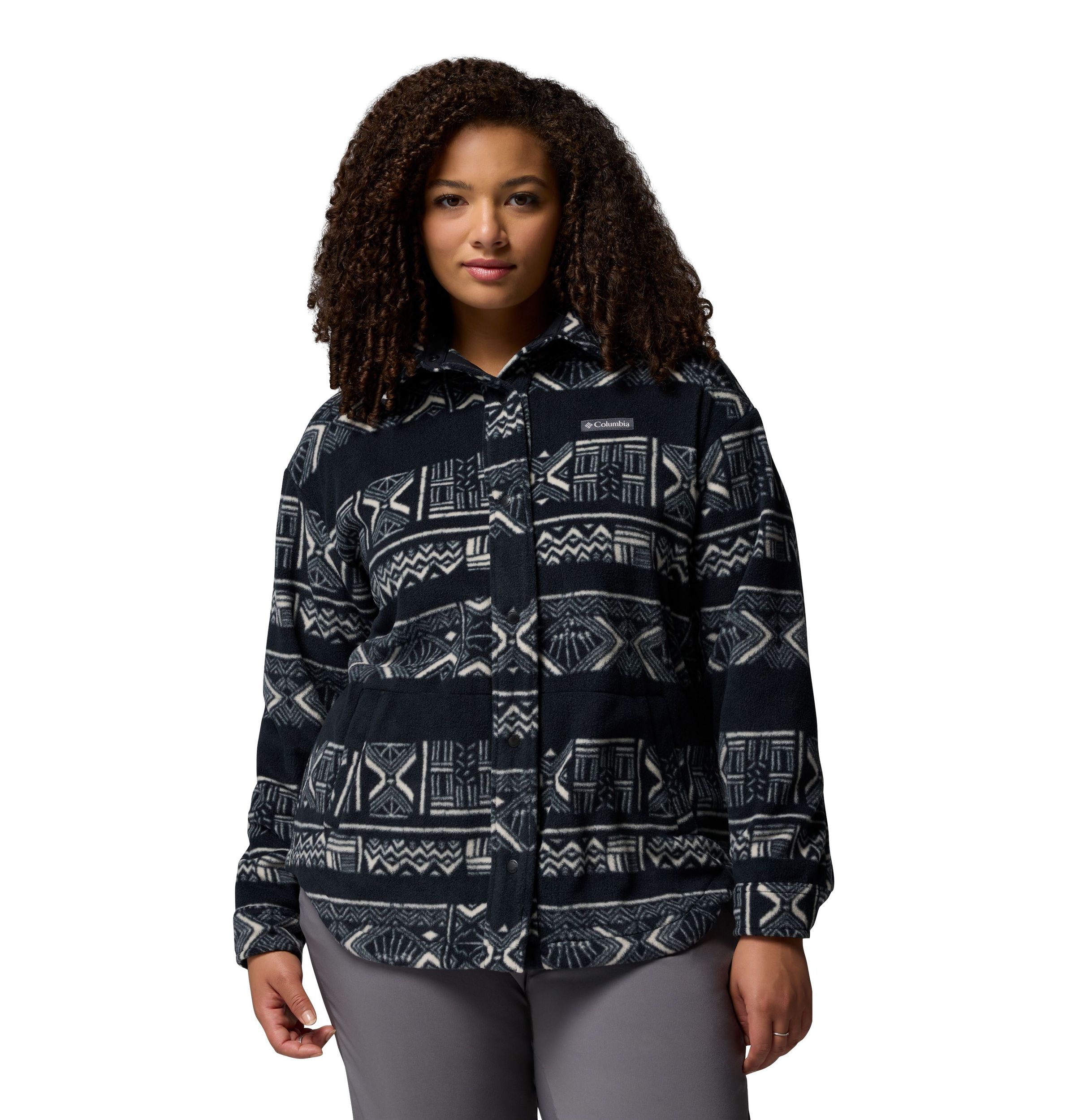 Chemise-veste en molleton pour femmes, Benton Springs, Columbia