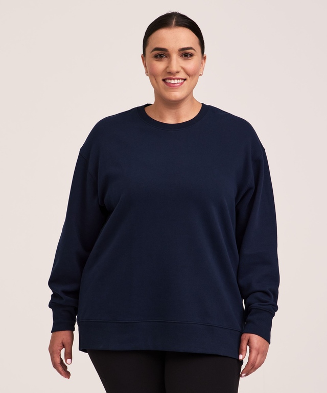 Shambhala Women's Mid-Weight Fleece Crew Neck Pullover