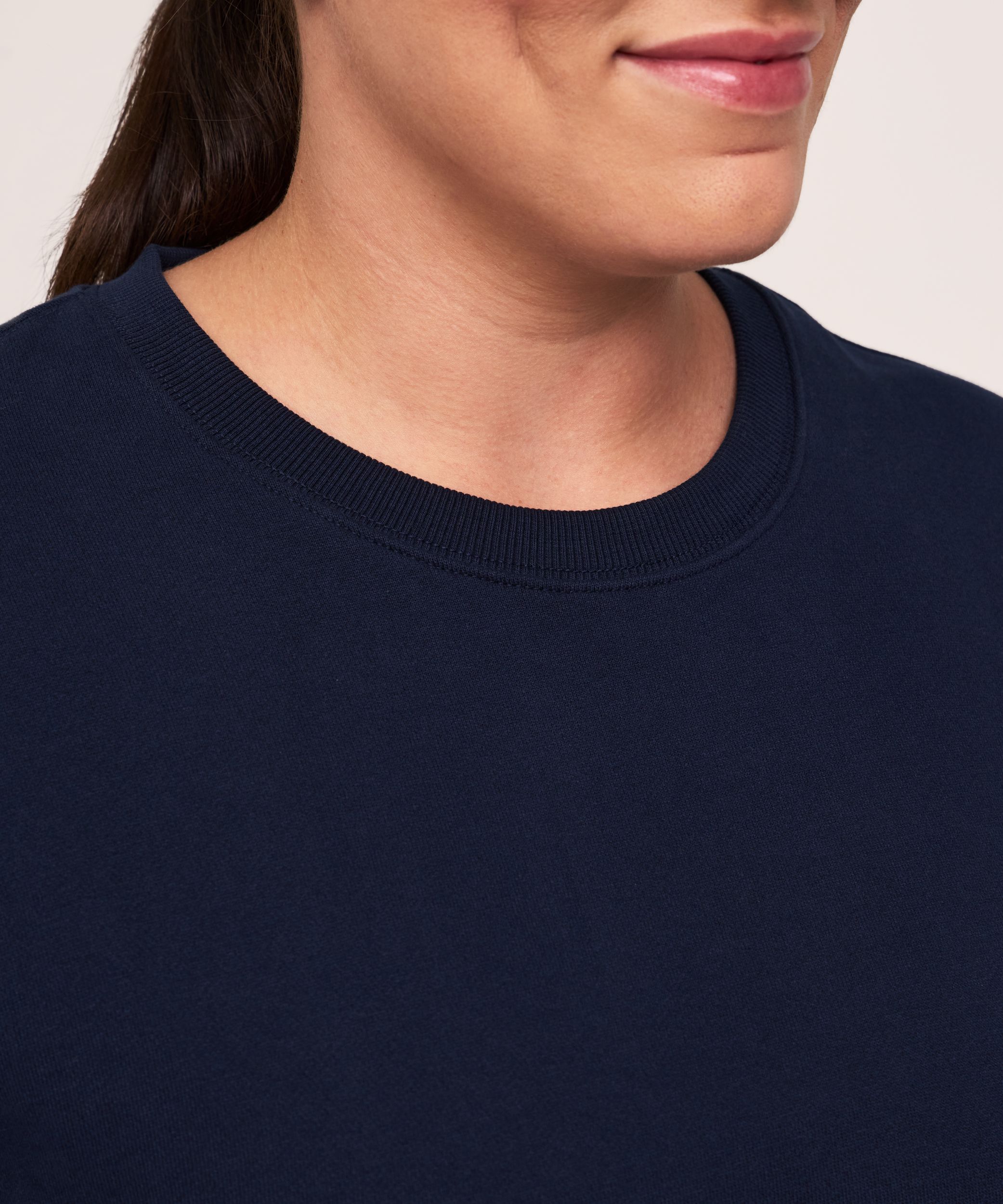 Chandail en molleton d'épaisseur moyenne à encolure ras du cou pour femmes, Shambhala