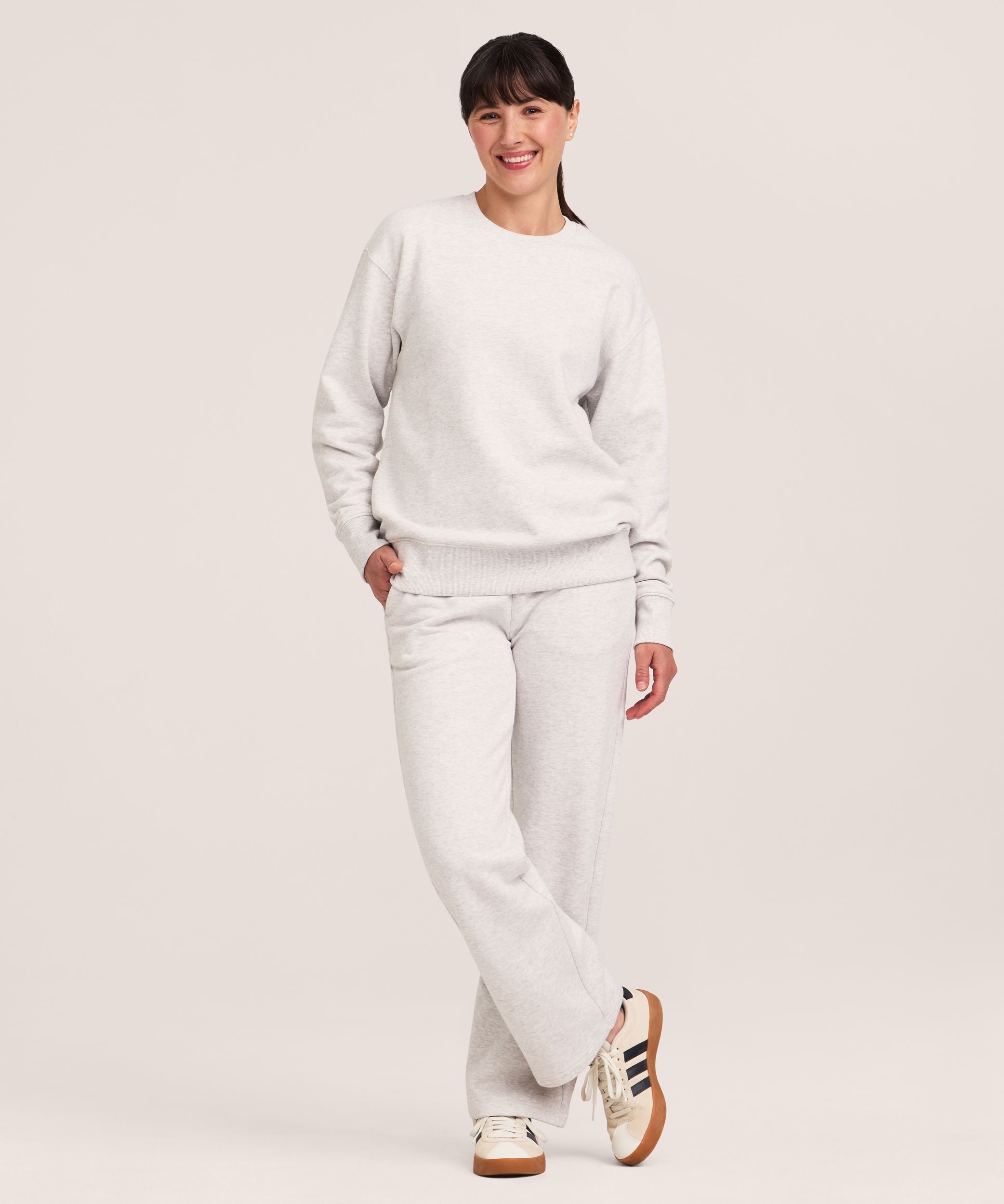 Shambhala Women's Mid-Weight Fleece Crew Neck Pullover