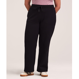 Shambhala Women's Mid-Weight Fleece Straight Pant Front_Flat