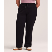 Shambhala Women's Mid-Weight Fleece Straight Pant Front_Flat
