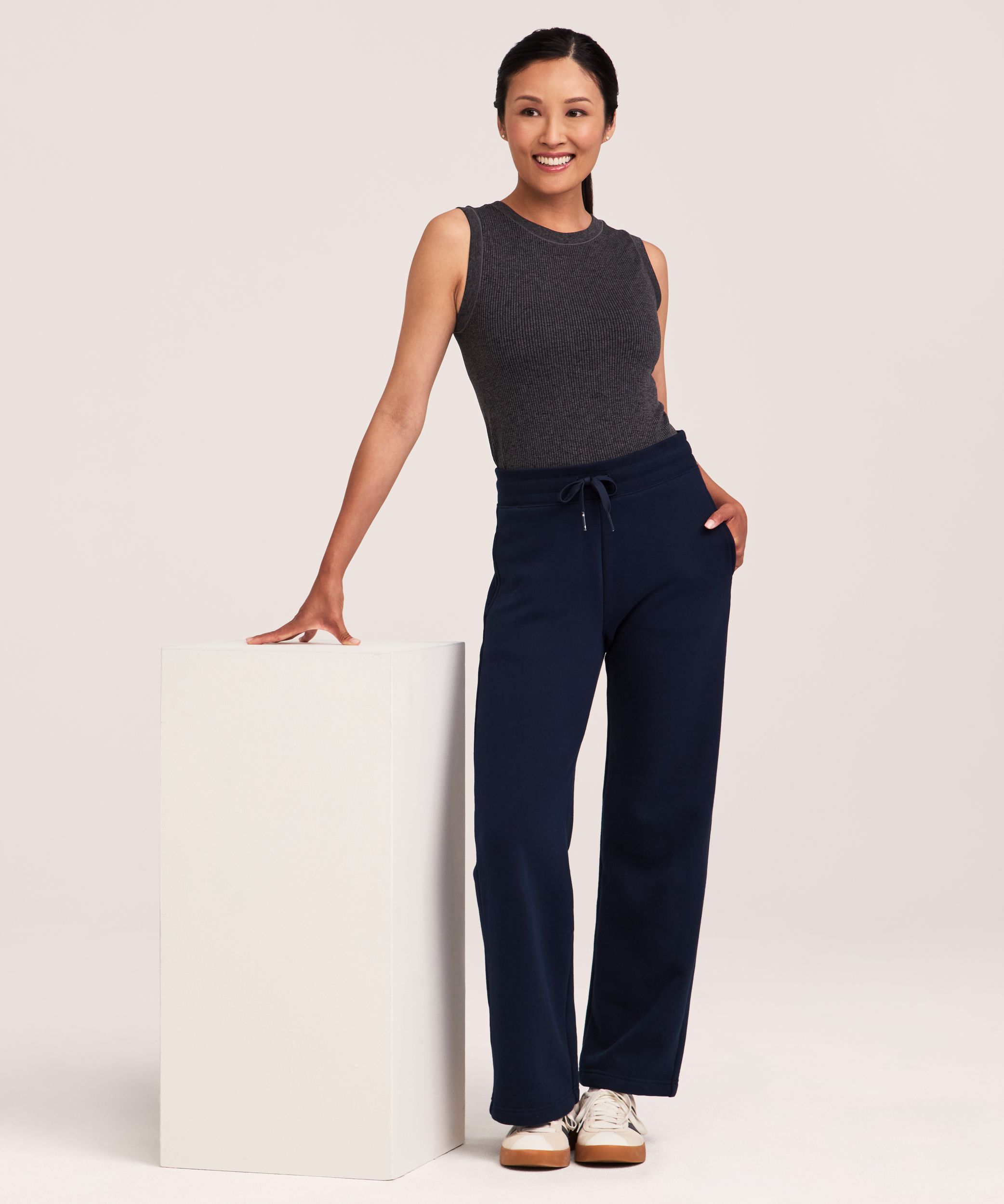 Shambhala Women's Mid-Weight Fleece Straight Pant