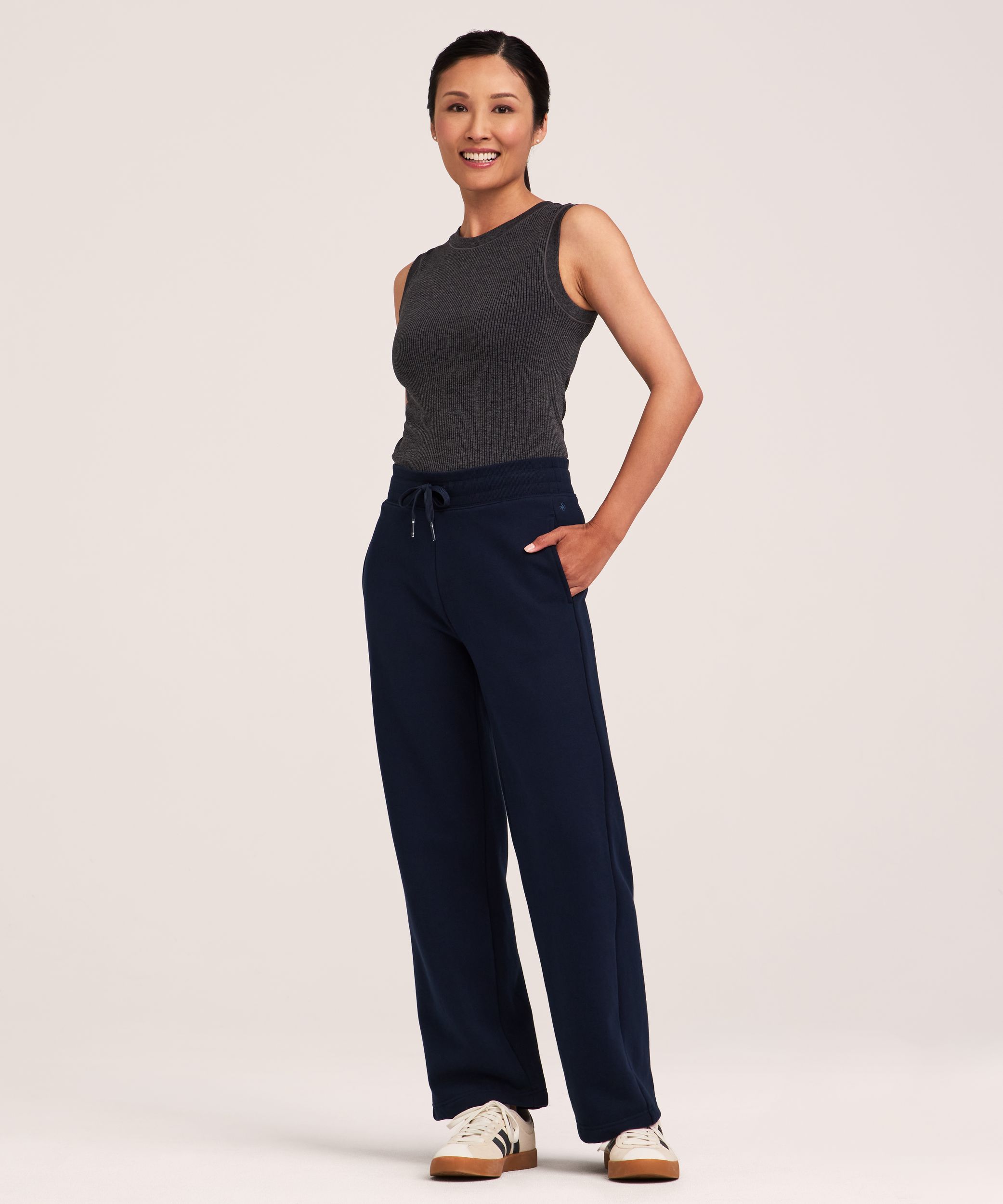 Shambhala Women's Mid-Weight Fleece Straight Pant