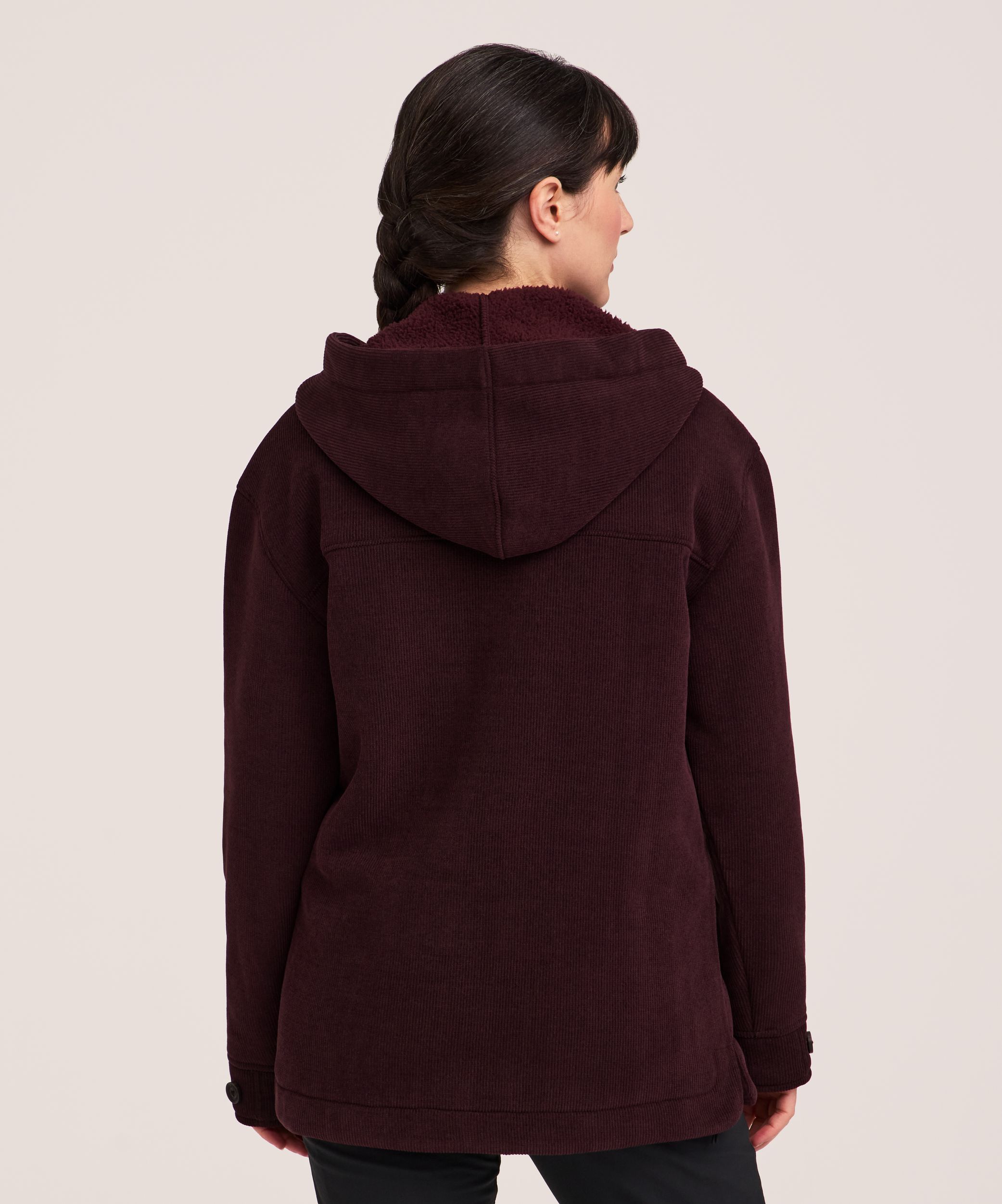 Veste d’extérieur doublée en sherpa pour femmes, WindRiver