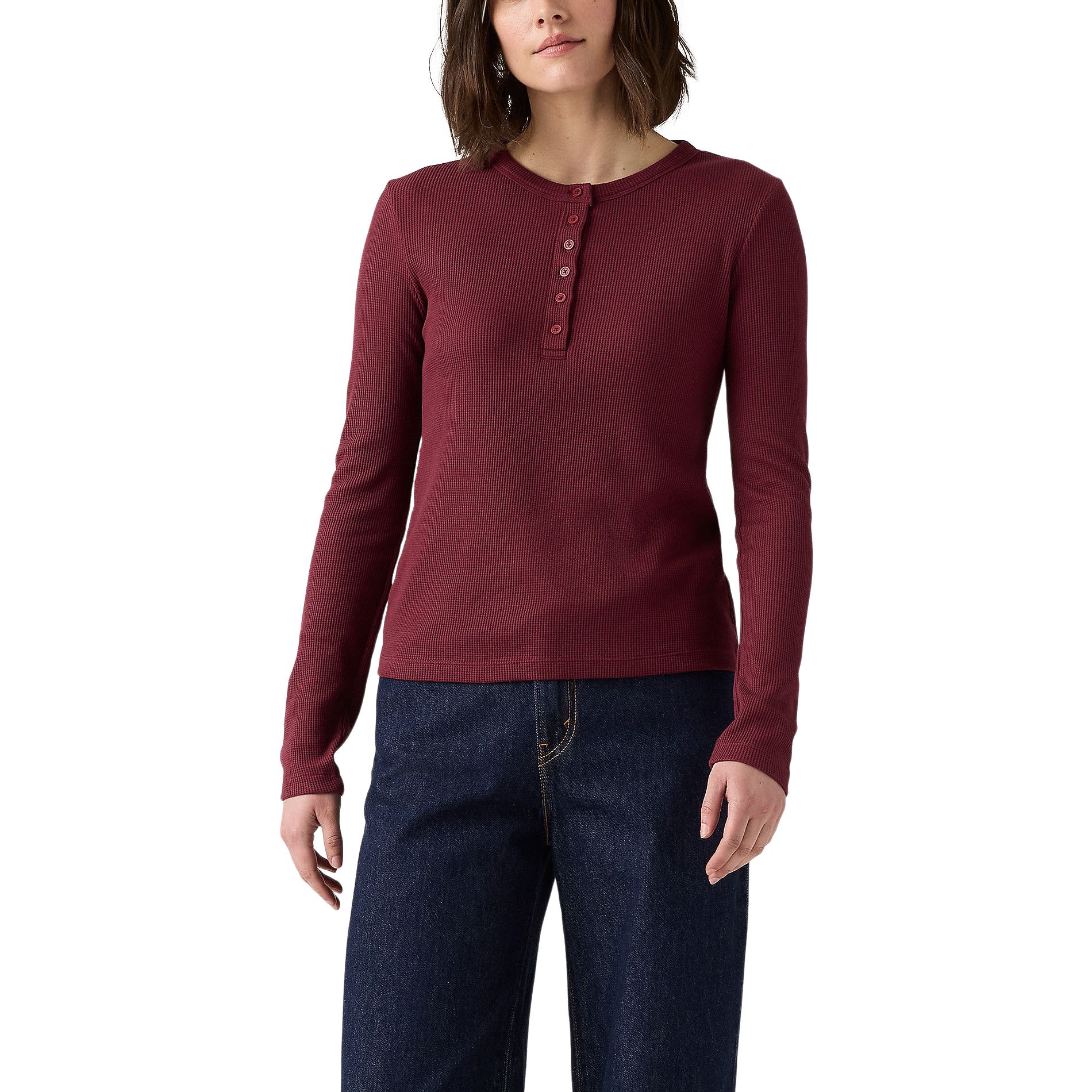 Chemise Henley Blanche Pour Femmes Green Bay Packers