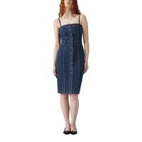 Levi's Women's Denim Bustier Dress Front_Flat