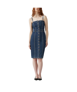 Levi's Women's Denim Bustier Dress