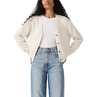 Levi's Women's Snowflake Cardigan Front_Flat