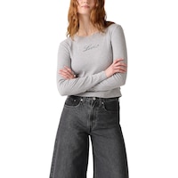 Levi's Women's Rickie Long Sleeve T-Shirt Front_Flat