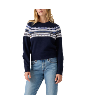 Levi's Women's Lou Fairisle Sweatshirt Pullover