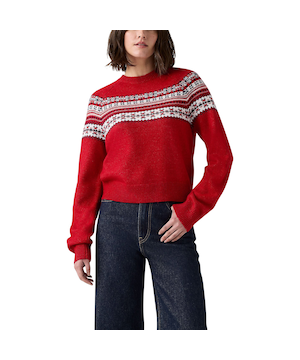 Chandail en molleton à motif Jacquard pour femmes, Lou, Levi's