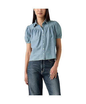 Chemisier cintré à manches courtes pour femmes, Lea, Levi's
