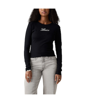 Levi's Women's Rickie Long Sleeve T-Shirt