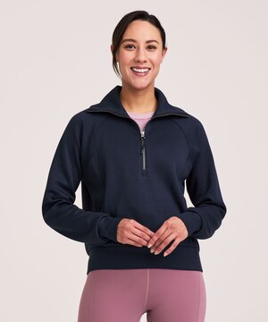 Shambhala Women's 1/4 Zip Pullover Sweater