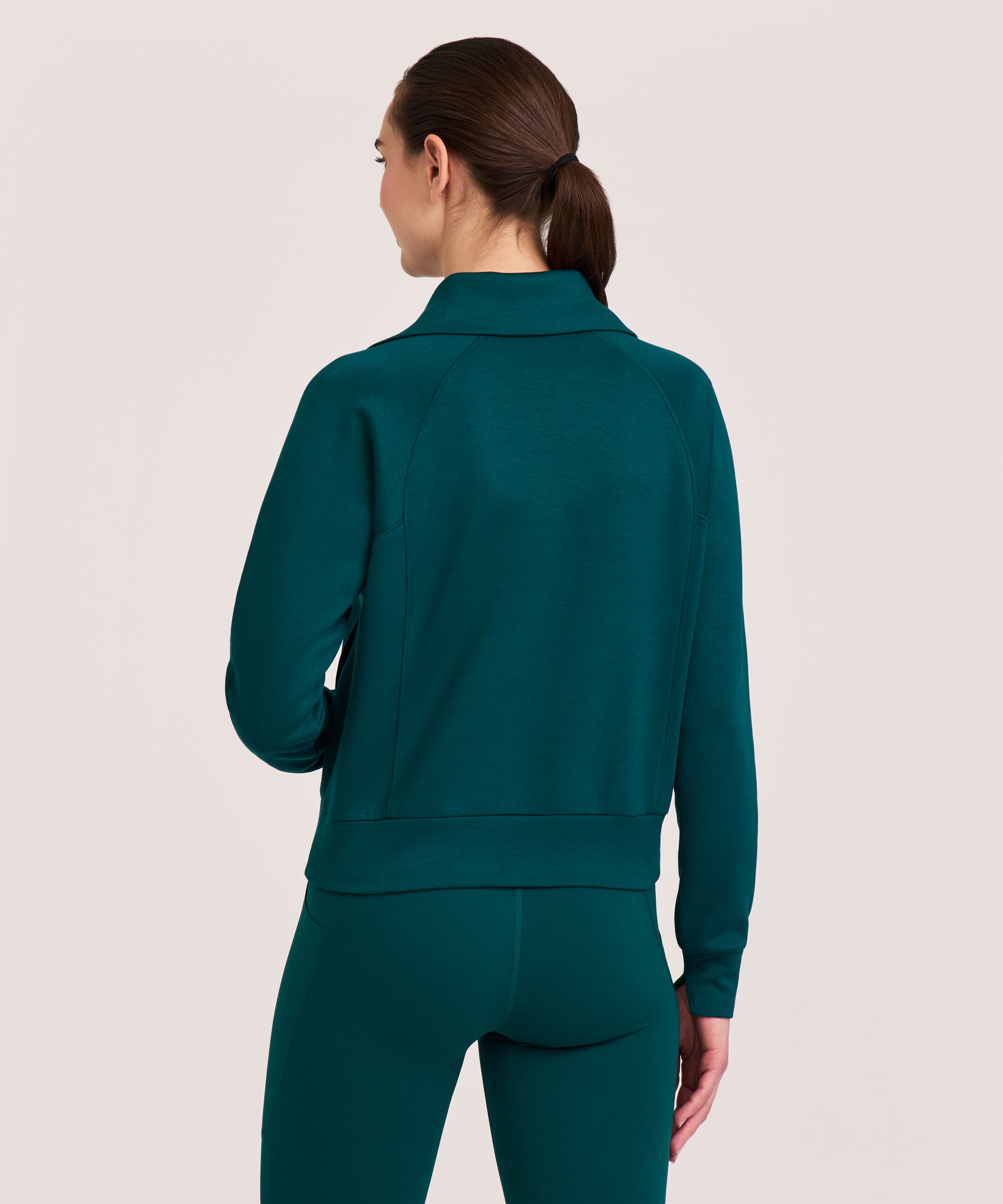 Chandail à enfiler à glissière 1/4 pour femmes, Shambhala