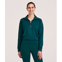 Shambhala Women's 1/4 Zip Pullover Sweater