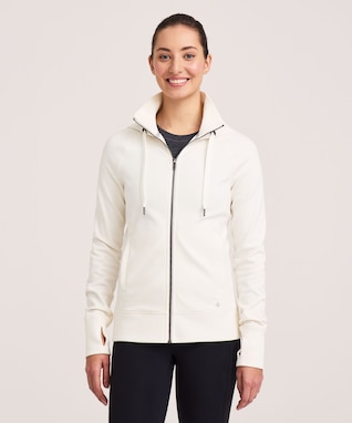 Shambhala Women's Fleece Fitted Zip-Up Hoodie