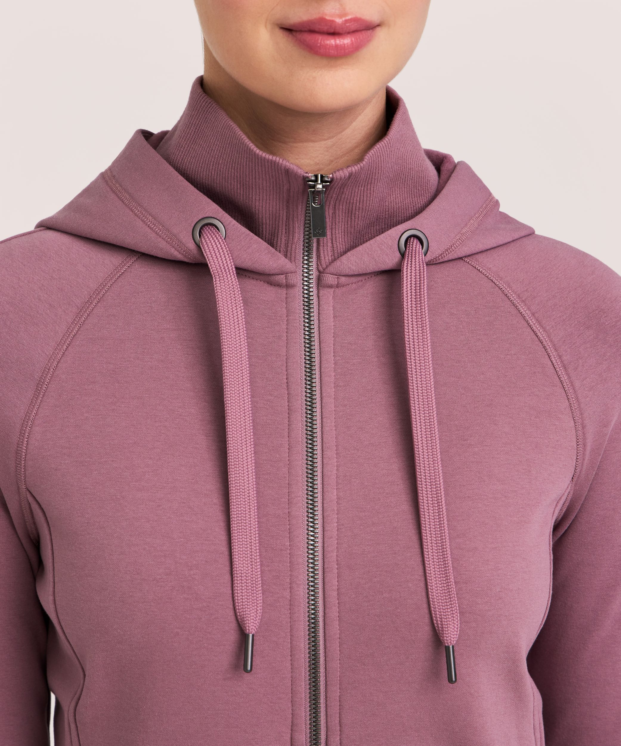 Shambhala Women's Fleece Fitted Zip-Up Hoodie