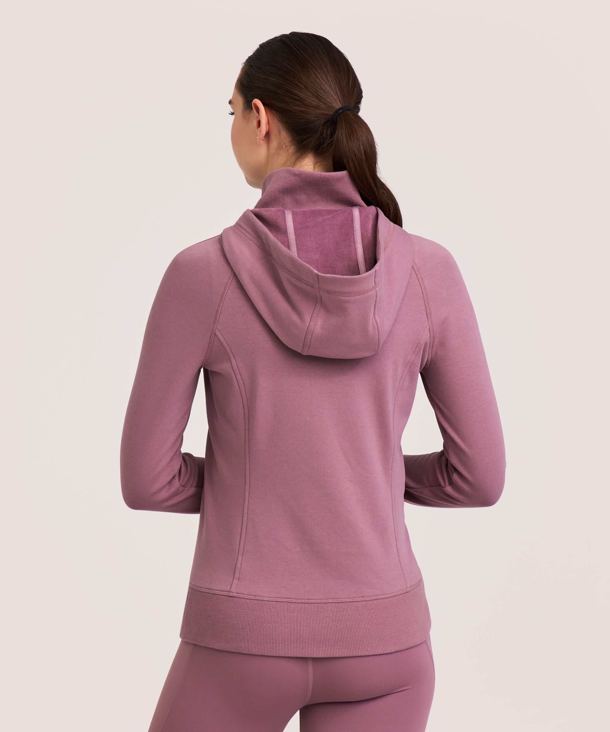Shambhala Women's Fleece Fitted Zip-Up Hoodie