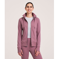 Chandail à capuche ajusté en molleton avec fermeture à glissière pour femmes, Shambhala
