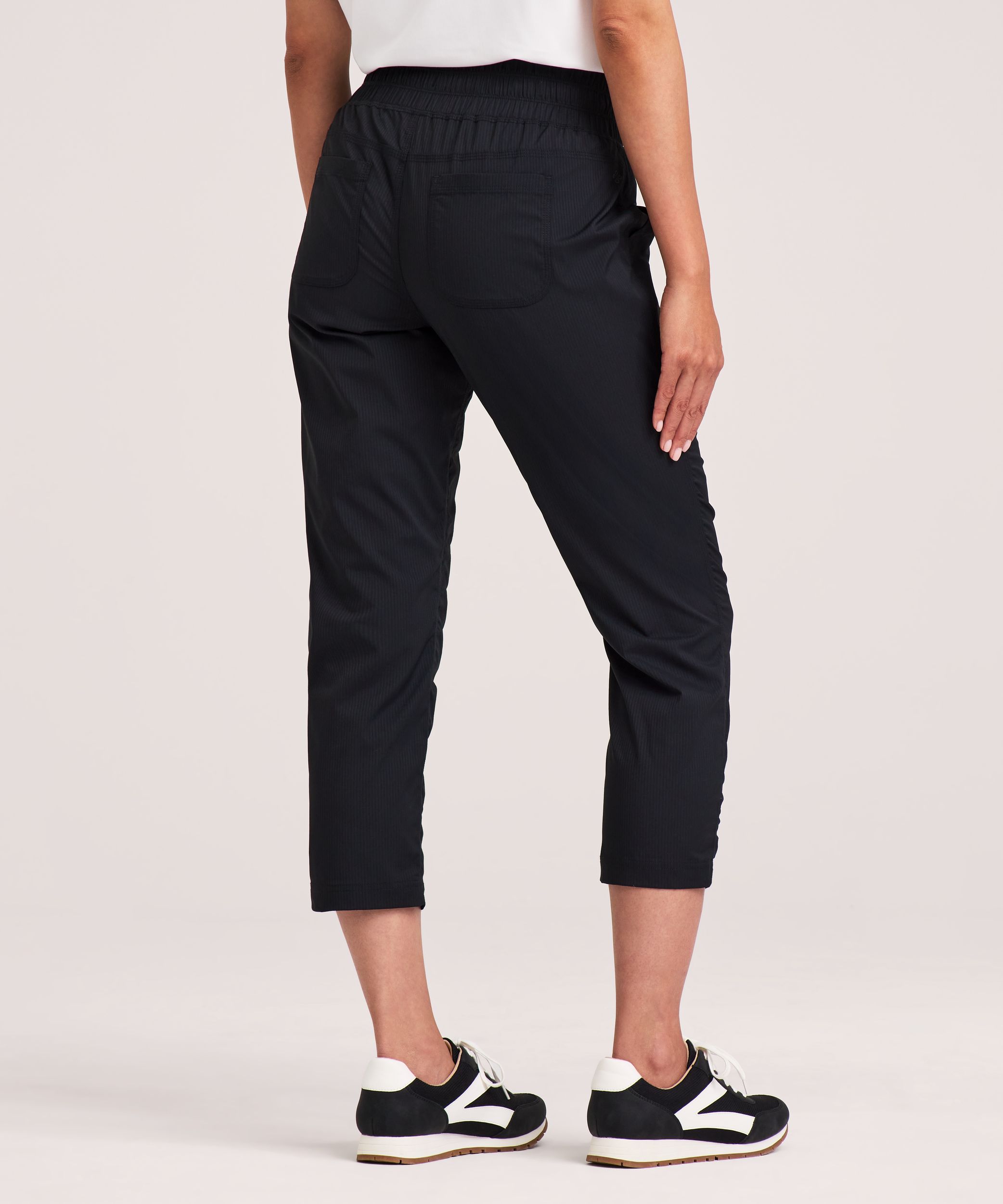 Shambhala Women's Live-In Ease Mid Rise Crop Pants