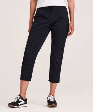 Shambhala Women's Live-In Ease Mid Rise Crop Pants