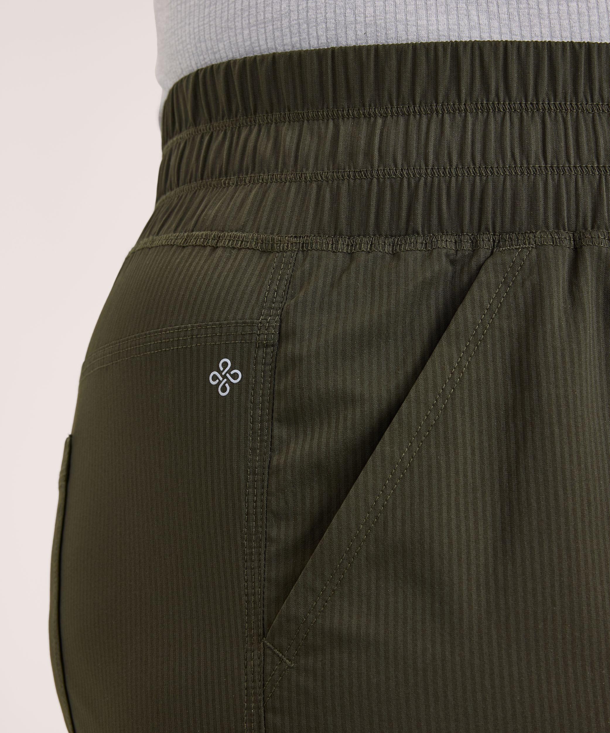 Shambhala Women's Live-In Ease Mid Rise Crop Pants
