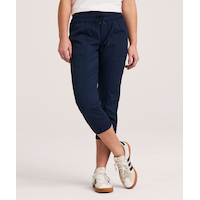 Shambhala Women's Live-In Ease Mid Rise Crop Pants